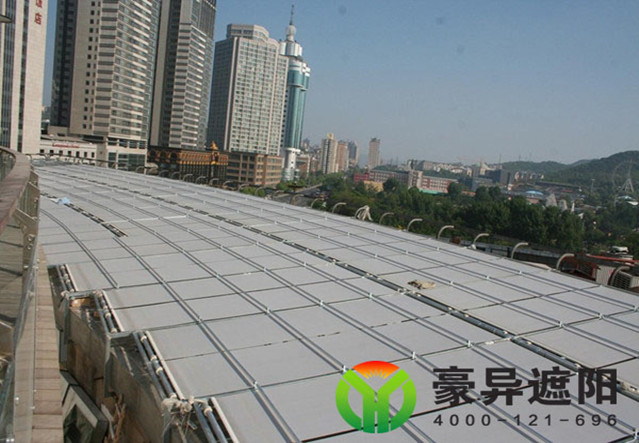 户外遮阳帘棚,采光顶遮阳帘,上海豪异遮阳,4000-121-696