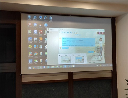 投影玻璃白板