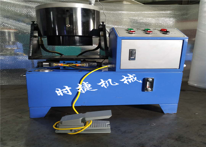 温州**生产钢管扣压机 钢管缩管机 时捷供应