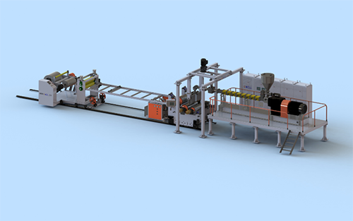 黑龙江PLA聚乳酸降解片材生产线便宜 金韦尔机械供应