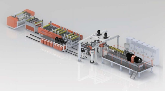 四川锂电池隔膜双向拉伸生产线生产商 金韦尔机械供应