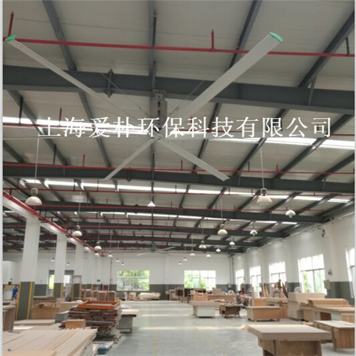 上海6.1米大尺寸吊扇省电降温 上海爱朴环保科技供应