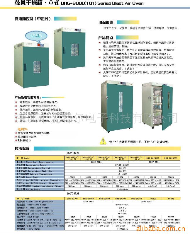 立式鼓风干燥箱