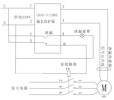 lb05潜水泵漏水保护器水泵保护器水泵泄漏保护器科蓝供