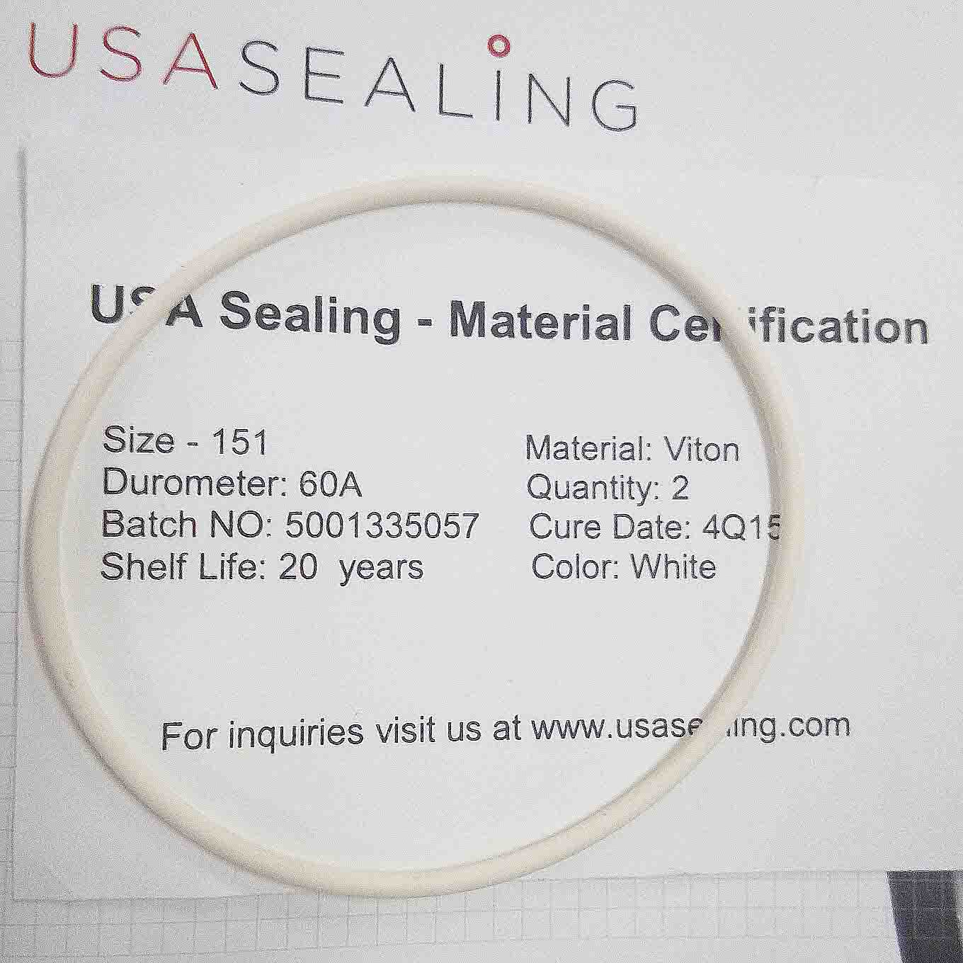 USASEALING O型圈 size 151（60A）5001335057 无锡市阿曼达机电.jpg