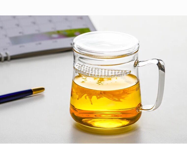 许氏茶艺玻璃茶杯办公杯|武汉玻璃茶具|武汉耐热玻璃茶具