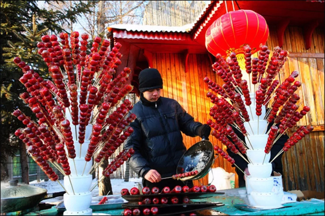 3,热爱中华传统糖葫芦文化,对中国红的更深理解. 教学重点