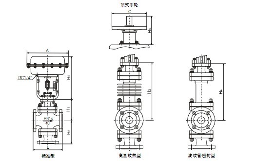 气动三通调节阀结构图.jpg