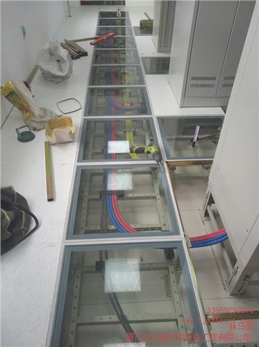 漳浦机房专用钢化玻璃地板 漳浦机房透明地板 立佳鑫供
